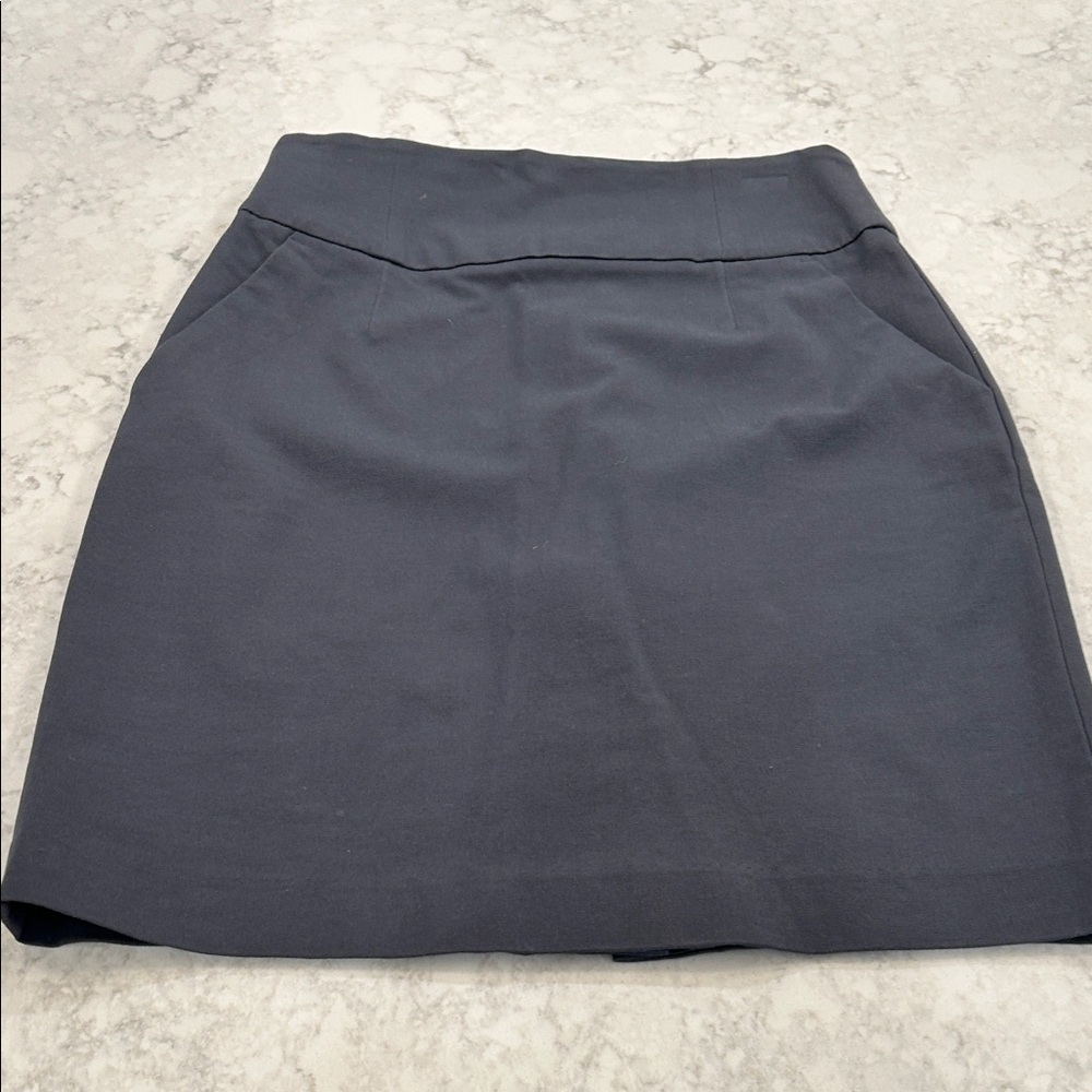 Banana Republic Dark Gray Mini Skirt - Size 4